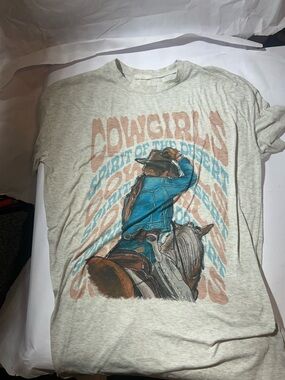 Cowgirls Spirit Of The Desert Graphic Tee
